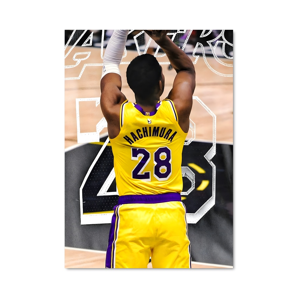 Poster Rui de hachimura – affiche Basketball